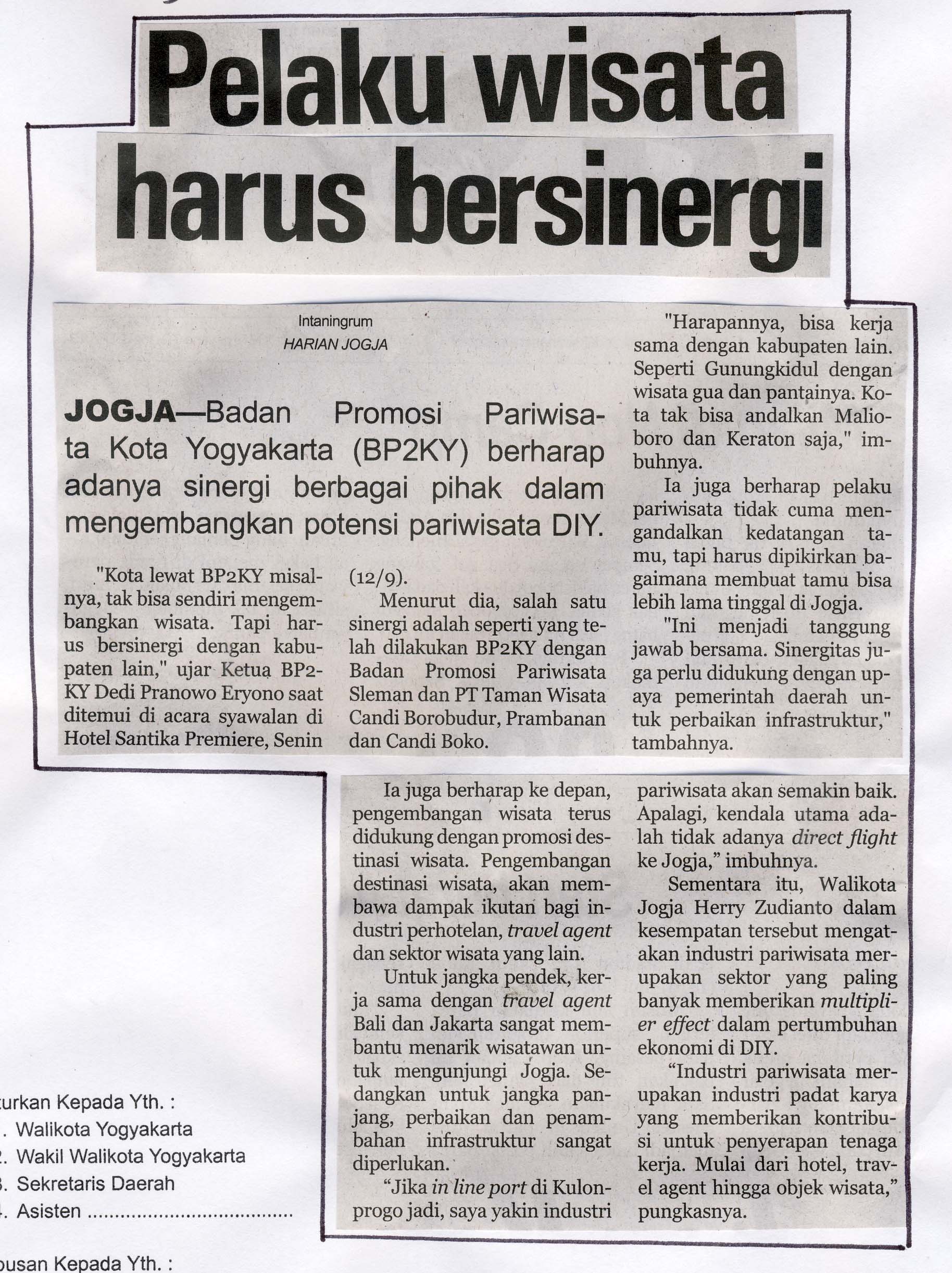 Kliping jogja terbaru